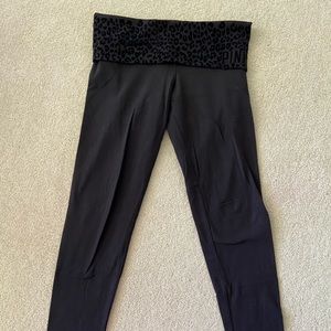 Victoria Secret PIINK Long Fold Over Legging |Sz M